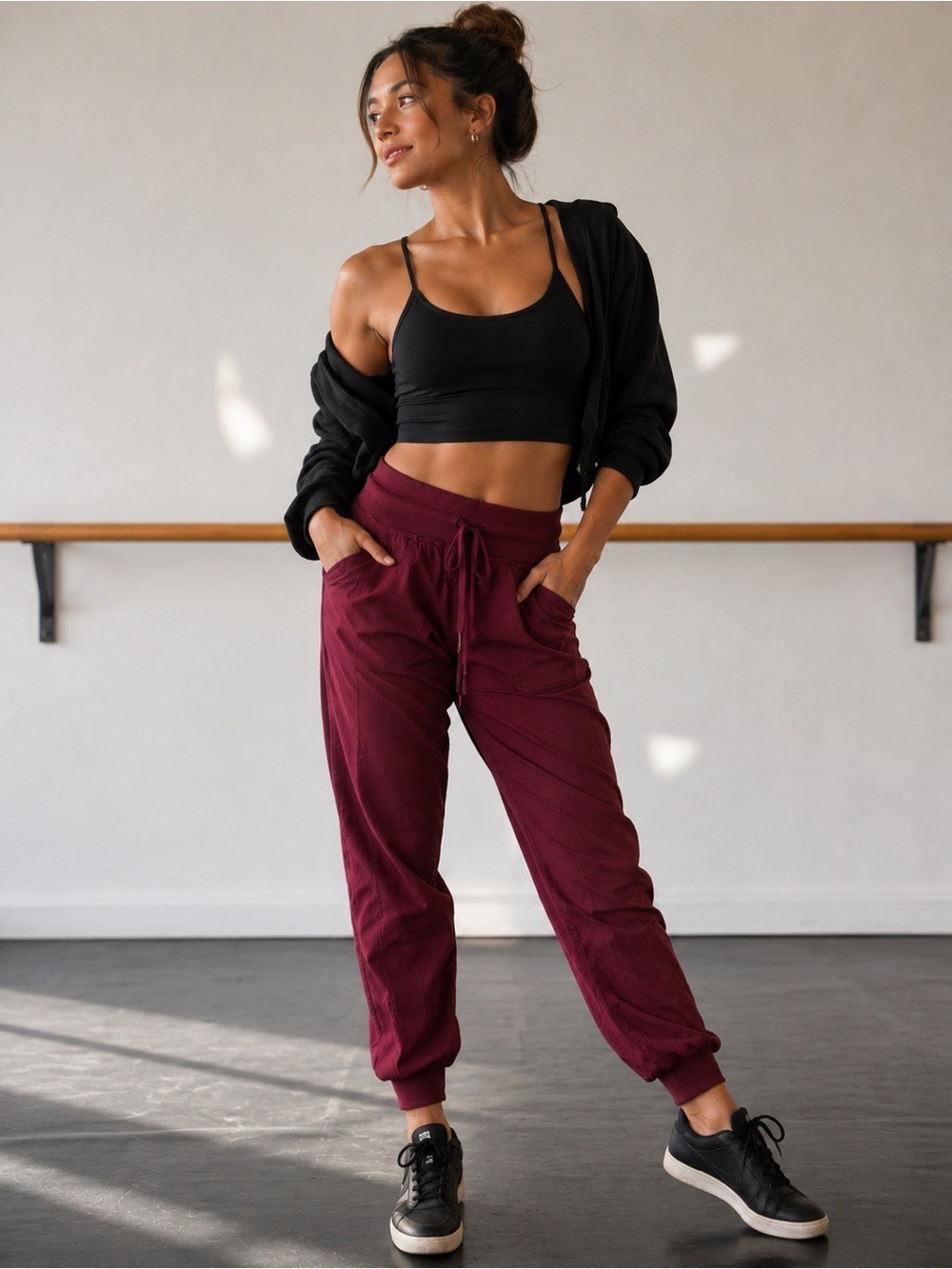Lululemon Dance Studio Jogger 29” Cassis Size 10 NWOT